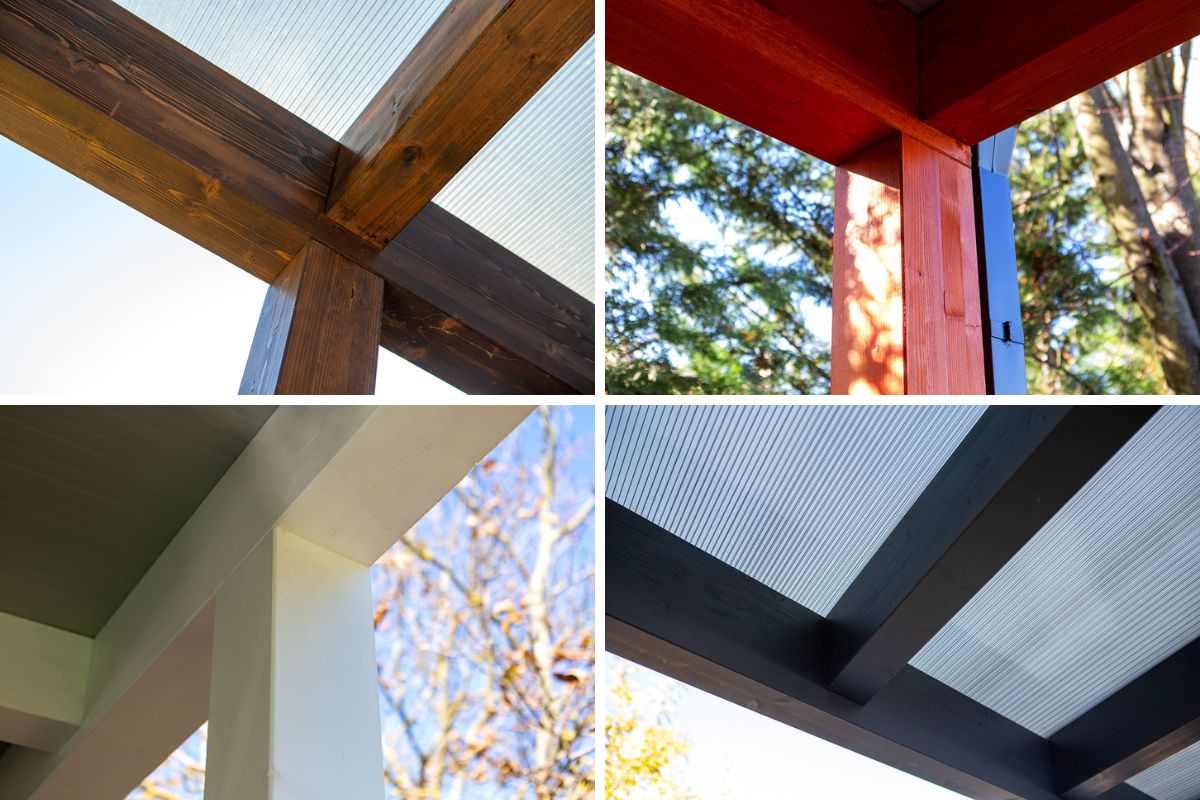 Deluxe Quick kocsibeálló fából, prémium minőségű autóbeálló elérhető áron