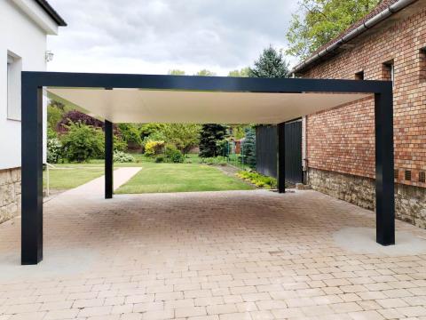 alumínium kocsibeálló trapéz lemez fedés_Deluxe_Building_11