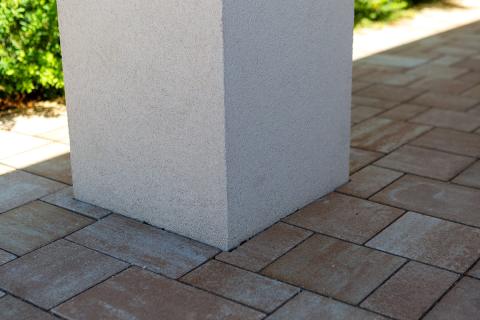 Deluxe building dupla kocsibeallo egyedi fa szerkezet vakolt rejtett csatorna vizelvezetes led vilagitas 081