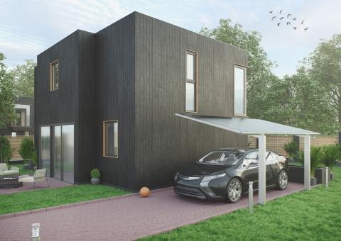 XIMAX Swingline rozsdamentes színű kocsibeálló 2