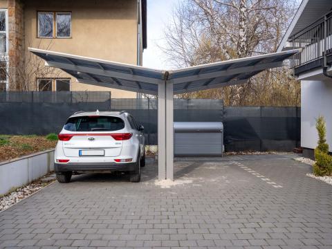 Ximax Linea alumínium kocsibeálló_Deluxe_Building