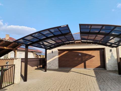 XIMAX Portoforte alumínium kocsibeálló Deluxe Building_2