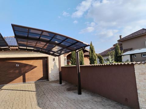 XIMAX Portoforte alumínium kocsibeálló Deluxe Building_4