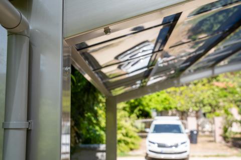 Ximax rozsdamentes alumínium kocsibeálló Deluxe Building_10