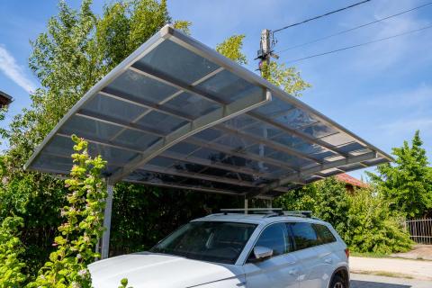 Ximax rozsdamentes alumínium kocsibeálló Deluxe Building_5